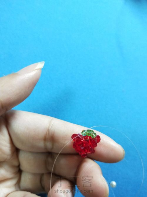【原创】水晶草莓 第19步
