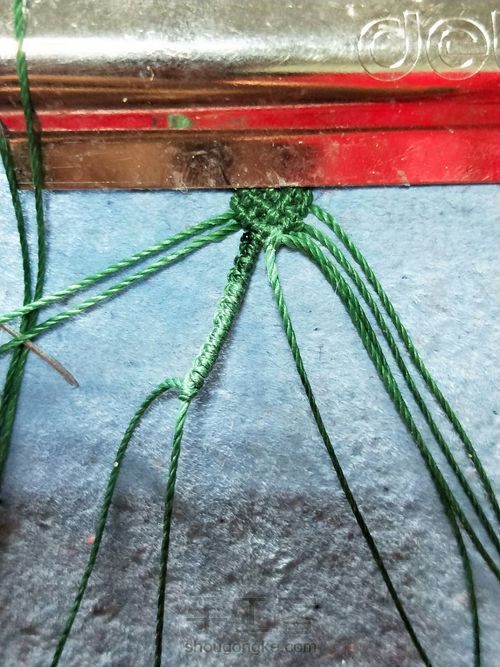 南红花花手链 第23步