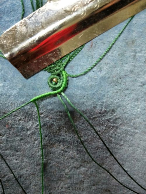 南红花花手链 第36步