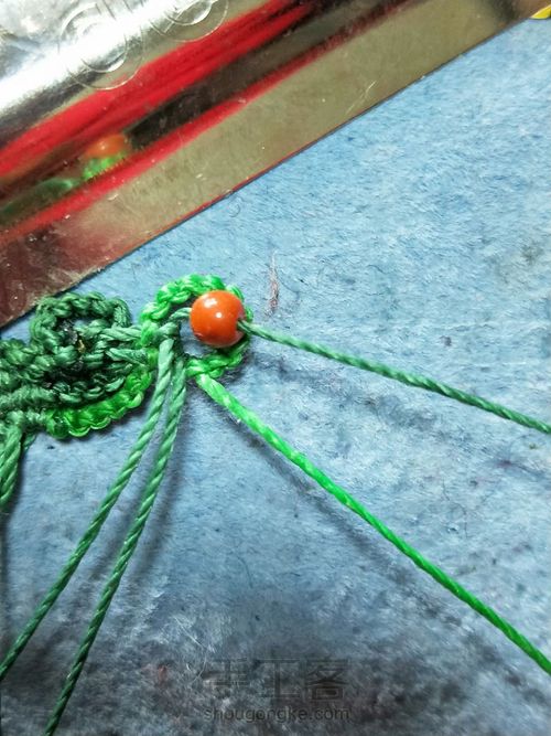 南红花花手链 第40步