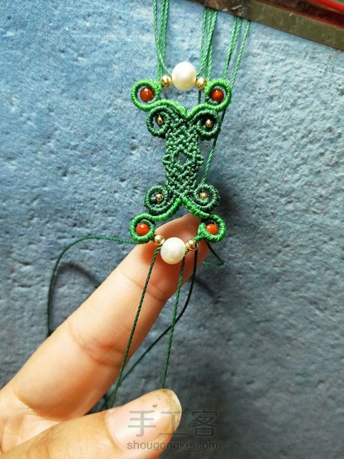 南红花花手链 第43步