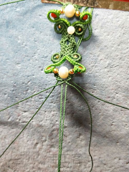 南红花花手链 第56步