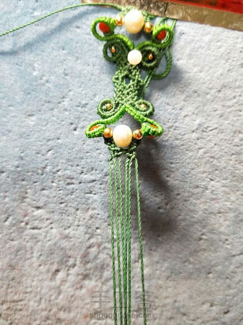 南红花花手链 第59步