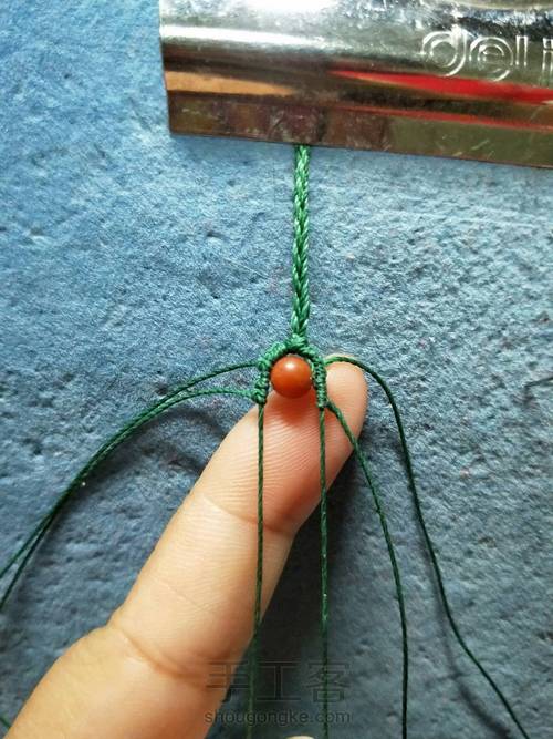 南红花花手链 第72步