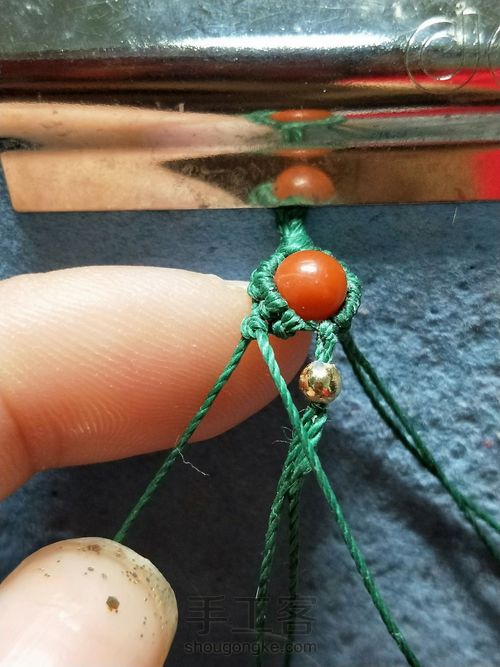 南红花花手链 第75步