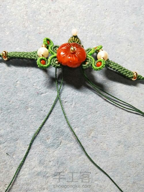 南红花花手链 第82步