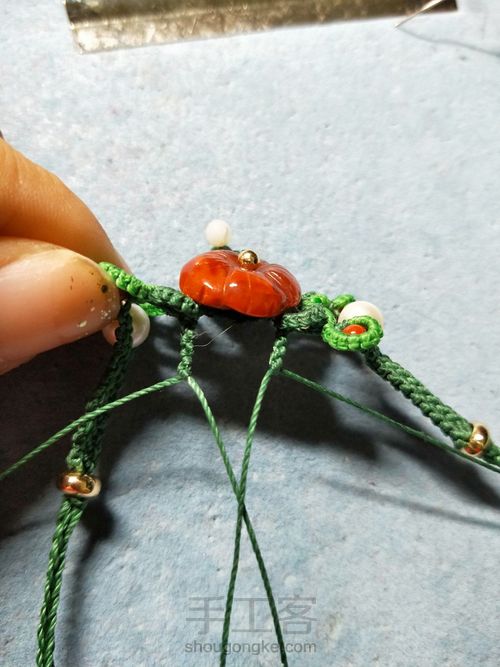 南红花花手链 第85步