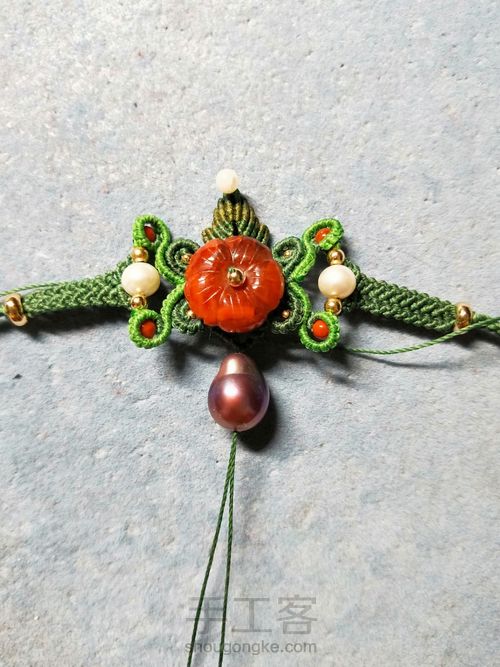 南红花花手链 第87步