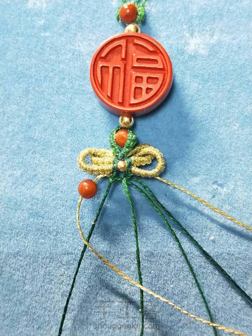 朱砂福配绳 第20步