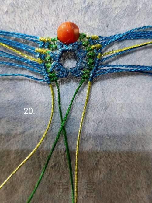 双面蝴蝶香囊【原创】 第20步