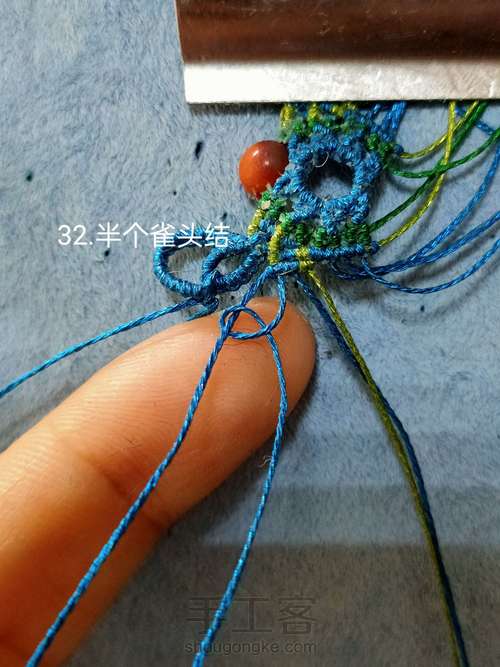 双面蝴蝶香囊【原创】 第32步