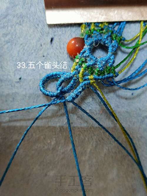 双面蝴蝶香囊【原创】 第33步