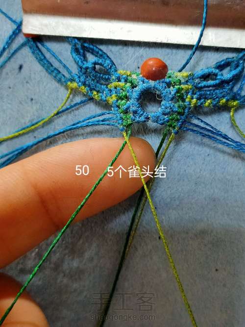 双面蝴蝶香囊【原创】 第50步