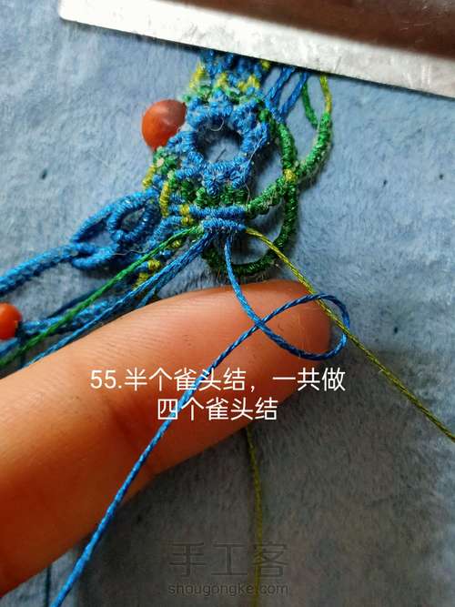 双面蝴蝶香囊【原创】 第55步