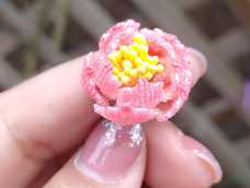 小小牡丹花，用的0.4炫色