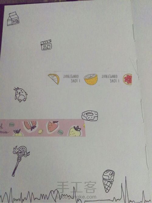 新手向手帐❤ 第2步