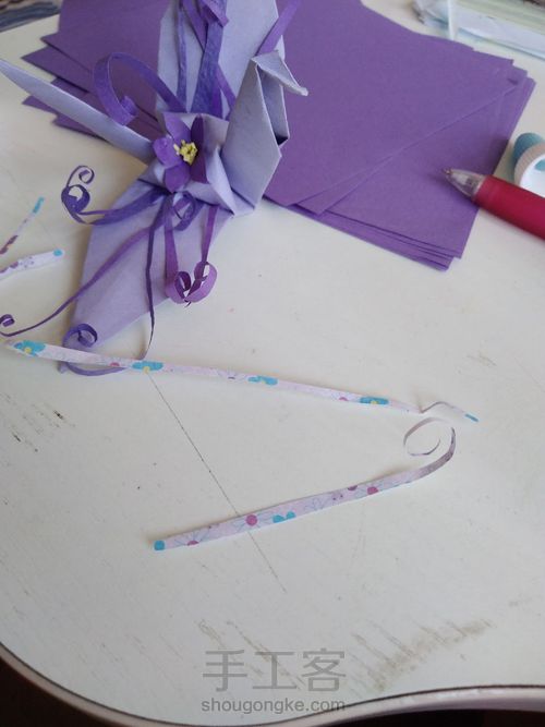 凤凰千纸鹤（原创） 第19步