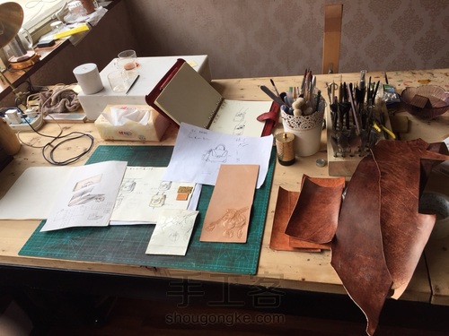 随手画的一棵柿子 第1步