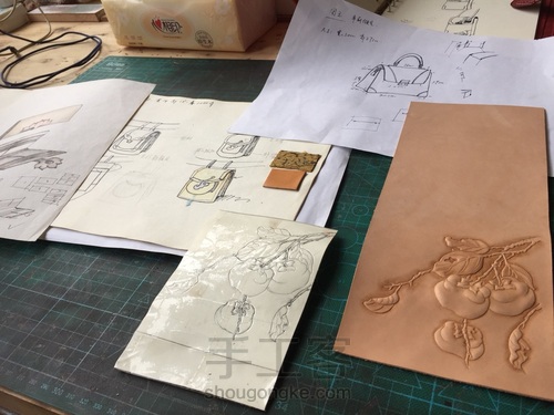 随手画的一棵柿子 第2步