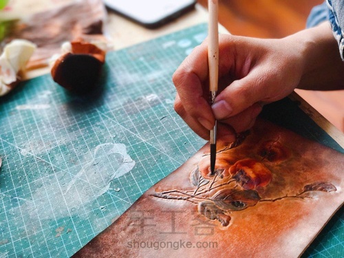 随手画的一棵柿子 第5步