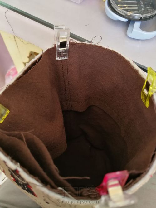 一看就会的束口杯套 第21步