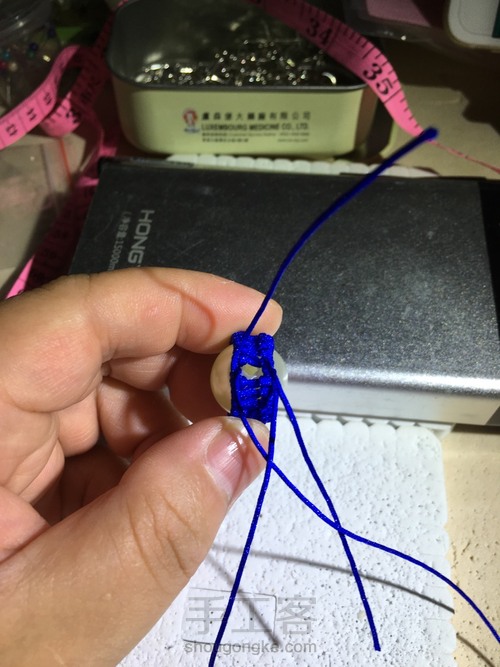 兔子耳环 第6步