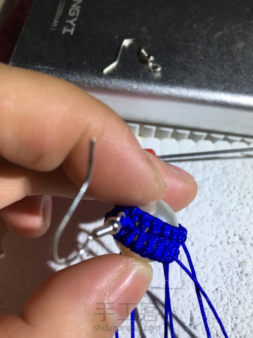 兔子耳环 第9步