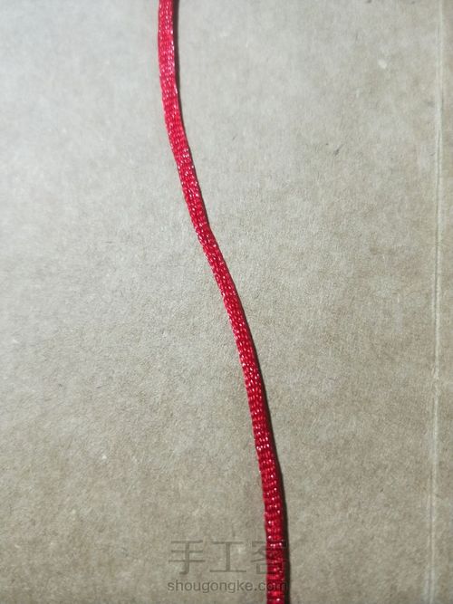 基础结两股辫 第1步