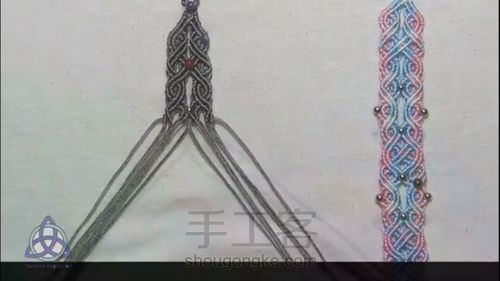 水波纹手绳 第47步