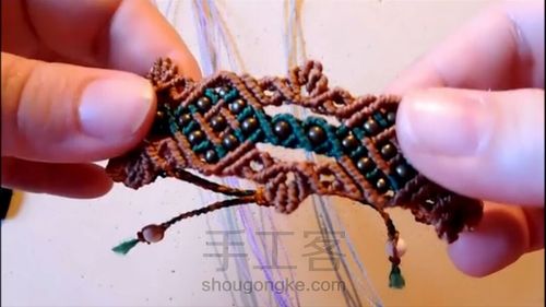 转外网手绳 第1步