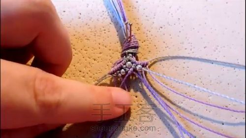 转外网手绳 第14步