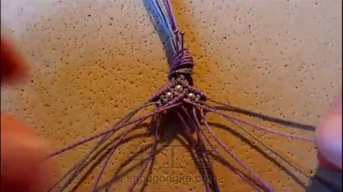 转外网手绳 第16步