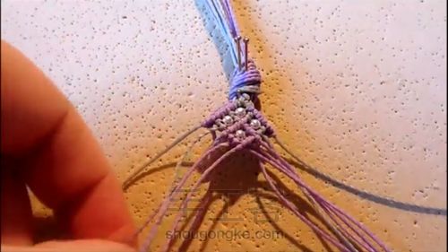 转外网手绳 第20步