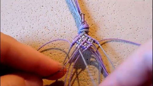 转外网手绳 第22步