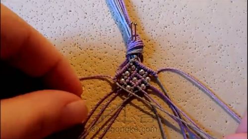 转外网手绳 第25步