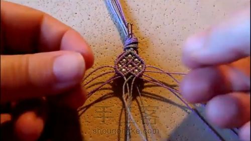 转外网手绳 第26步