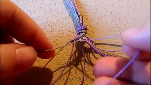 转外网手绳 第9步