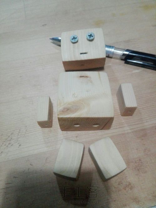 木方机器人--简单制作教程 第7步