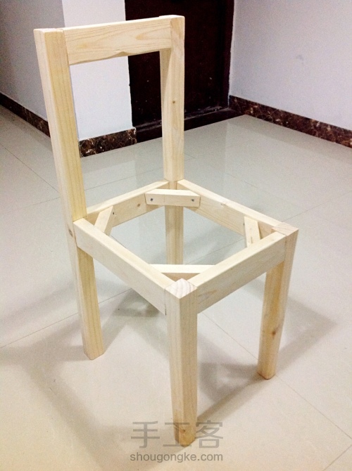 木椅子的制作教程 第10步