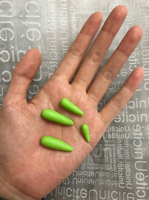 逼真多肉之软陶DIY简单上手 第8步