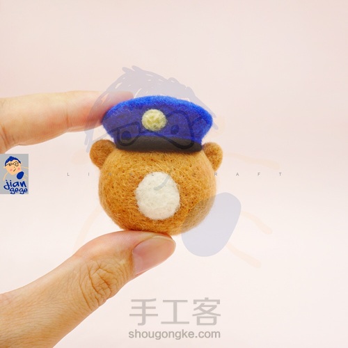 🐻列车长·羊毛毡 第8步