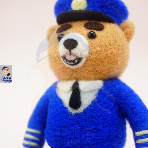 🐻列车长·羊毛毡 第15步