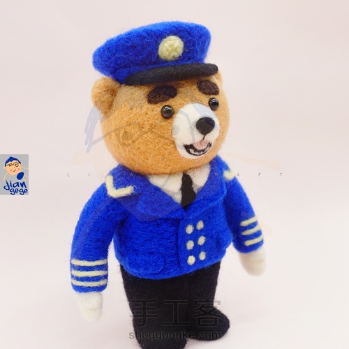 🐻列车长·羊毛毡 第17步