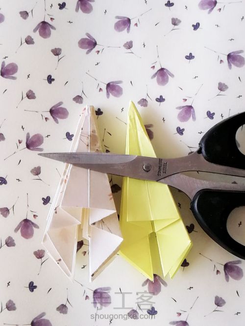 折一把美腻可爱的小伞(小伞可折叠)实拍、简单 第14步