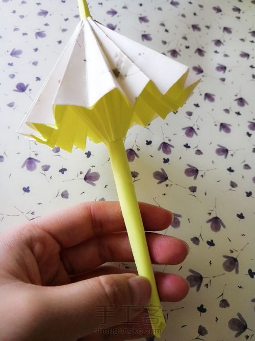折一把美腻可爱的小伞（小伞可折叠）实拍、简单 第23步