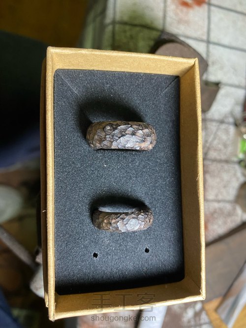 情人节木质戒指-磐石 第6步