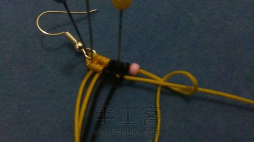 摇曳旋转耳环 第6步