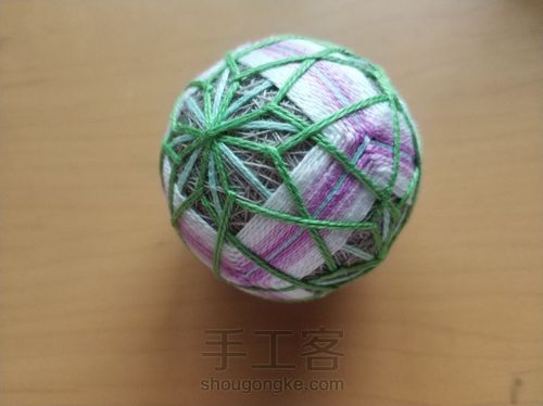 手鞠球——麻叶变型一 第22步