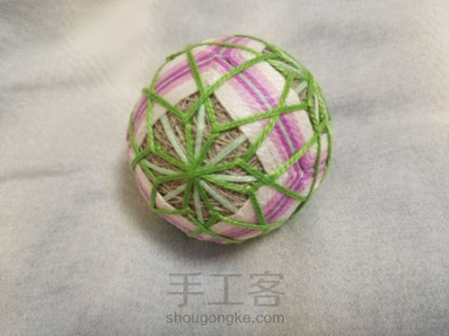 手鞠球——麻叶变型一 第23步
