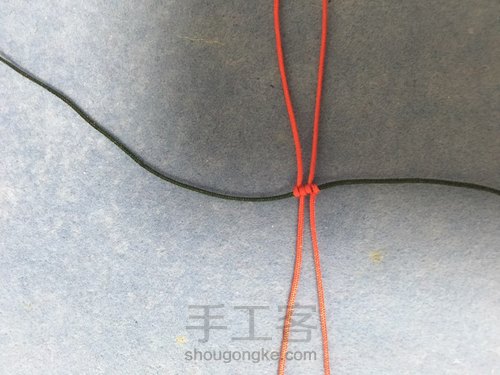 编织 鞋子 第2步